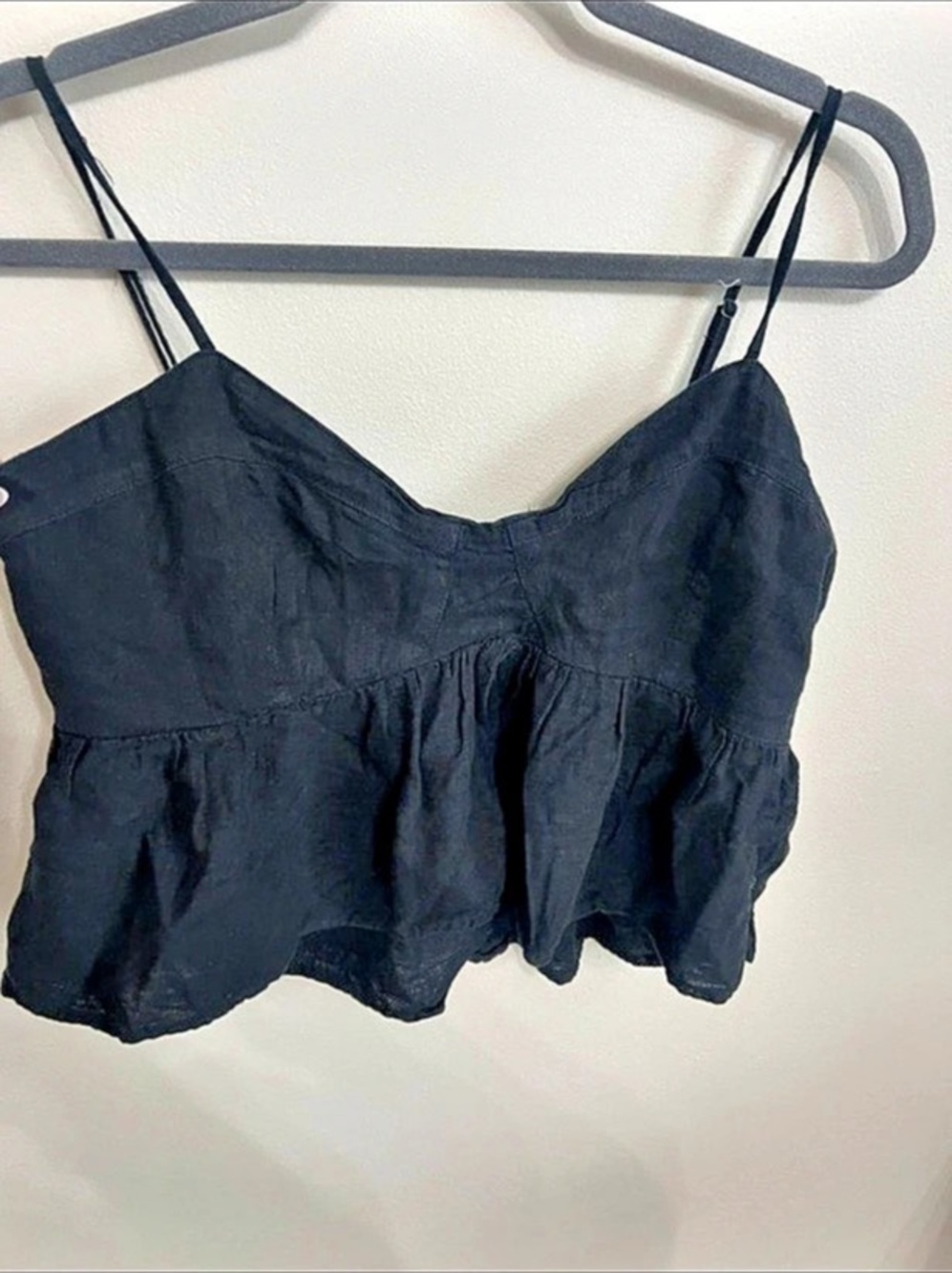 American Eagle Black Crop Top Like New